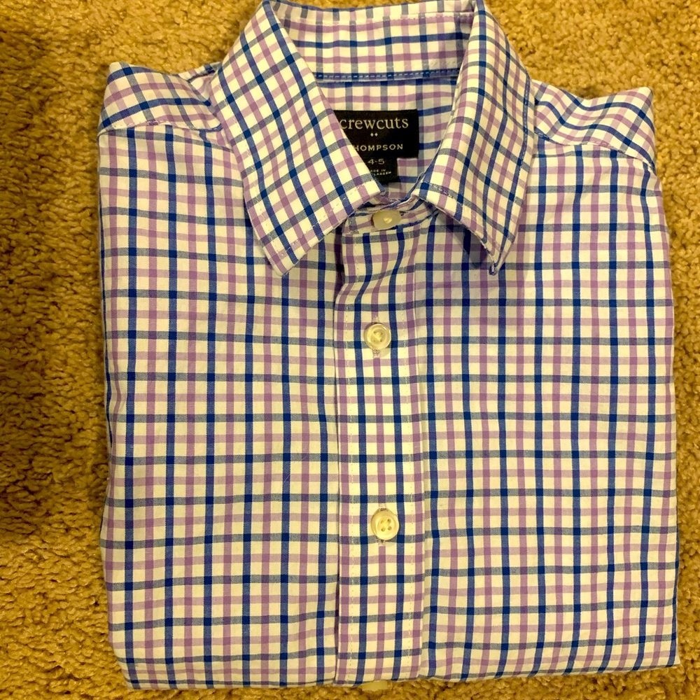 J Crew Crewcuts - Thompson button down (4/5 and 8)